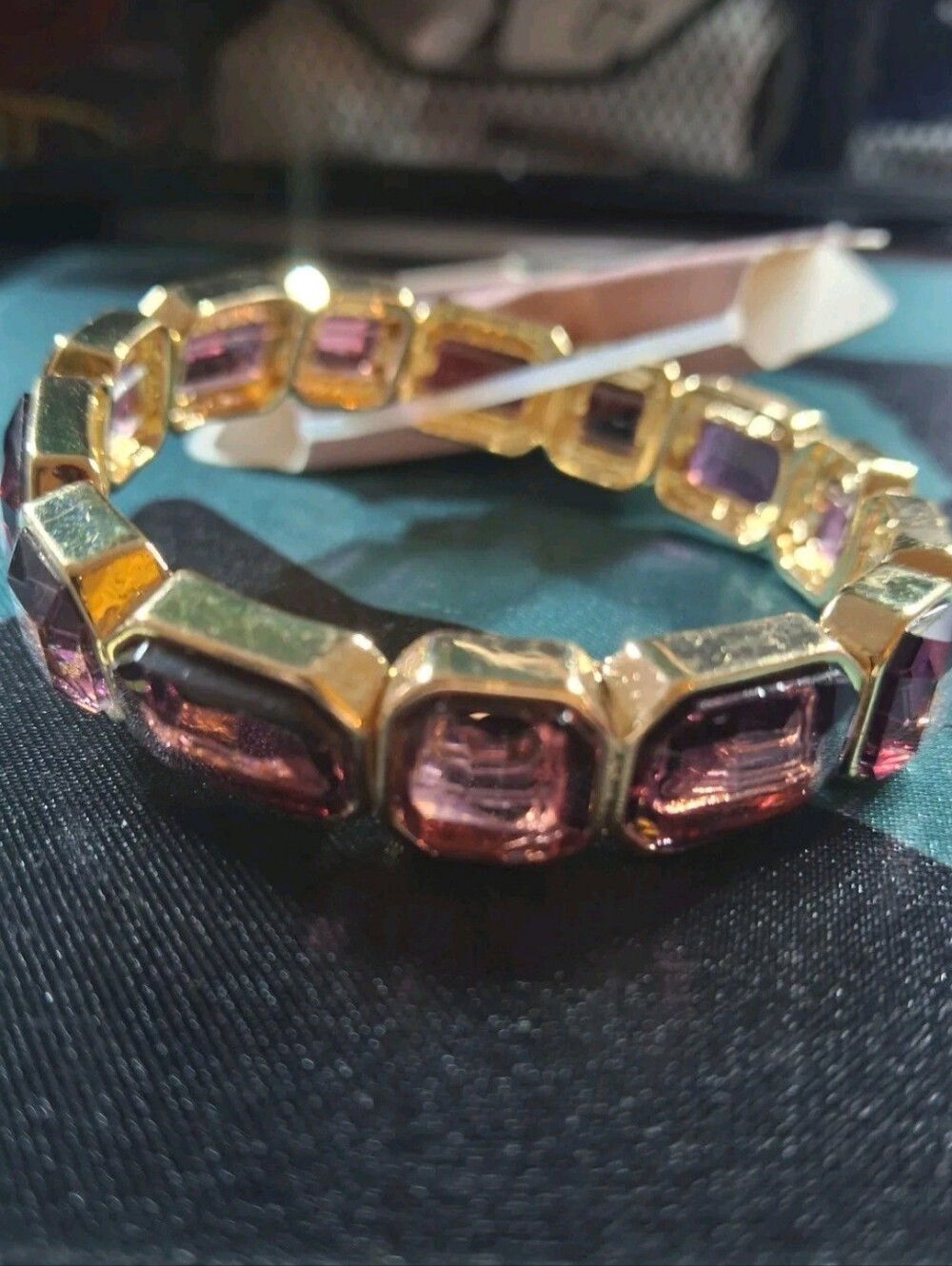 Emberly Gold Stretch Bracelet